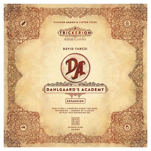 Trickerion: Legends of Illusion - Dahlgaard's Academy (Exp.) i gruppen SÄLLSKAPSSPEL / Expansioner hos Spelexperten (MINTRICK03)