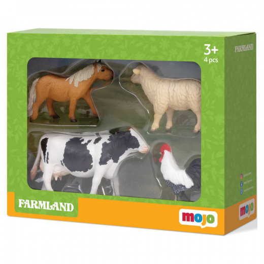 Mojo Farmland - Bondgårdsdjur Set 1 i gruppen LEKSAKER / Figurer och lekset hos Spelexperten (MJ-380037)