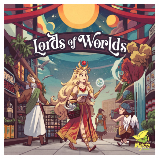 Lords of Worlds i gruppen SÄLLSKAPSSPEL hos Spelexperten (MJT012)