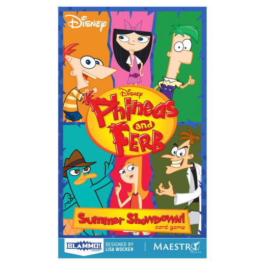 Disney's Phineas and Ferb: Summer Showdown i gruppen SÄLLSKAPSSPEL / Kortspel hos Spelexperten (MMBLAPF01)