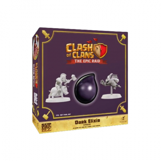Clash of Clans: The Epic Raid - Dark Elixir (Exp.) i gruppen SÄLLSKAPSSPEL / Expansioner hos Spelexperten (MMCLASHEXP01)