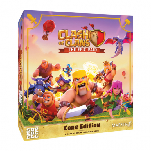 Clash of Clans: The Epic Raid i gruppen SÄLLSKAPSSPEL / Strategispel hos Spelexperten (MMCLASHRAID01)