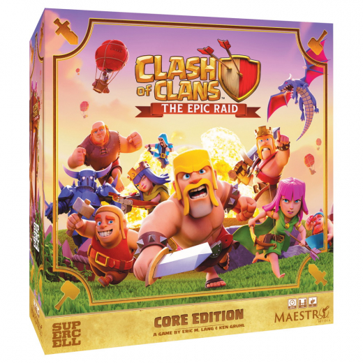 Clash of Clans: The Epic Raid i gruppen SÄLLSKAPSSPEL / Strategispel hos Spelexperten (MMCLASHRAID01)