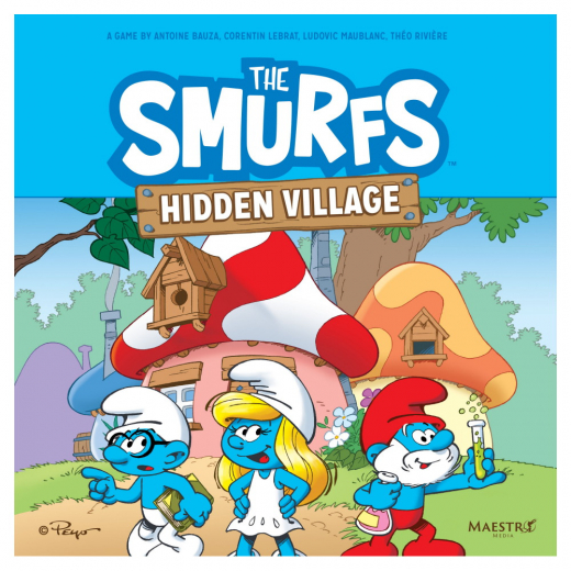 The Smurfs: Hidden Village i gruppen SÄLLSKAPSSPEL / Familjespel hos Spelexperten (MMG005)