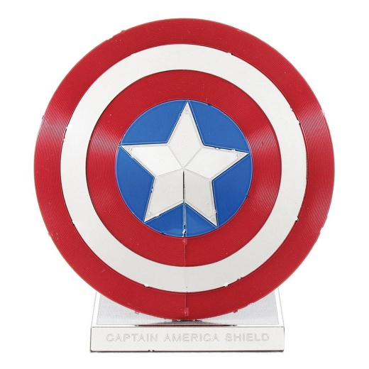 Metal Earth - Marvel Avangers Captain´s America Shield i gruppen PUSSEL / Modellbyggen hos Spelexperten (MMS321)