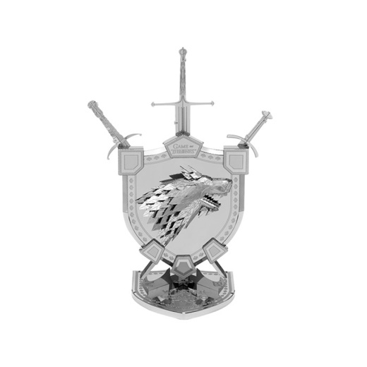 Metal Earth - Game Of Thrones House Stark Sigil i gruppen PUSSEL / Modellbyggen hos Spelexperten (MMSICX125)