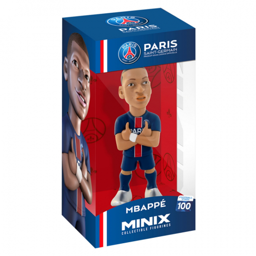 Minix - Mbappé, Paris Saint-Germain - Fotball Stars 100 i gruppen LEKSAKER / Figurer och lekset hos Spelexperten (MNX10998)