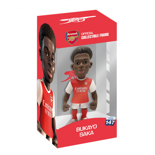 Minix - Bukayo Saka, Arsenal - Fotball Stars 147 i gruppen LEKSAKER / Figurer och lekset hos Spelexperten (MNX14255)