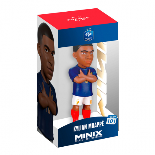 Minix - Kylian Mbappé, France - Fotball Stars 101 i gruppen LEKSAKER / Figurer och lekset hos Spelexperten (MNX22502)