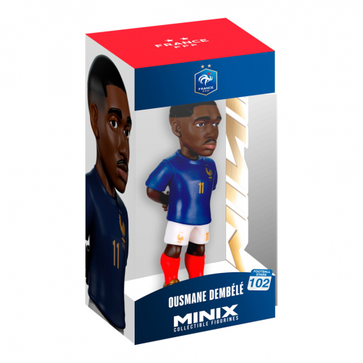 Minix - Ousmane Dembélé, France - Fotball Stars 102 i gruppen LEKSAKER / Figurer och lekset hos Spelexperten (MNX22519)