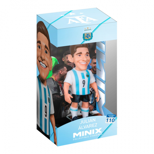Minix - Julián Álvarez, Argentina - Fotball Stars 110 i gruppen LEKSAKER / Figurer och lekset hos Spelexperten (MNX22601)