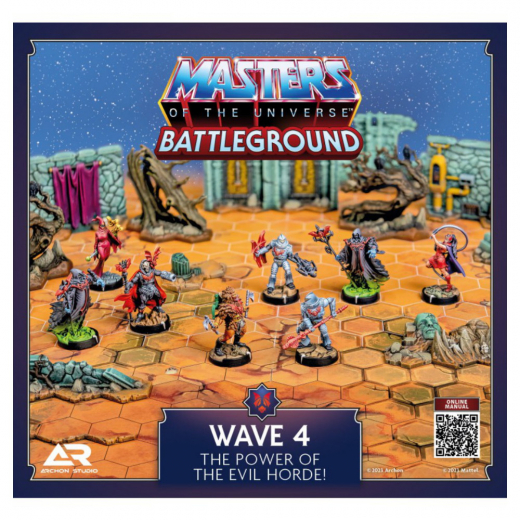 Masters of The Universe: Battleground - Wave 4 The Power of the Evil Horde (Exp.) i gruppen SÄLLSKAPSSPEL / Expansioner hos Spelexperten (MOTU0074)