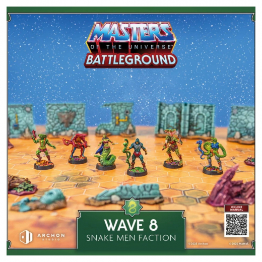 Masters of The Universe: Battleground - Wave 8 Snake Men Faction (Exp.) i gruppen SÄLLSKAPSSPEL / Expansioner hos Spelexperten (MOTU0119)