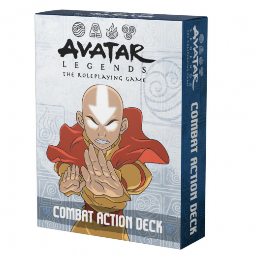 Avatar Legends RPG: Combat Action Deck i gruppen SÄLLSKAPSSPEL / Rollspel hos Spelexperten (MPGC09)