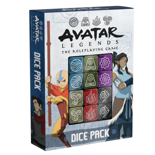 Avatar Legends RPG: Dice Pack i gruppen SÄLLSKAPSSPEL / Rollspel hos Spelexperten (MPGD03)