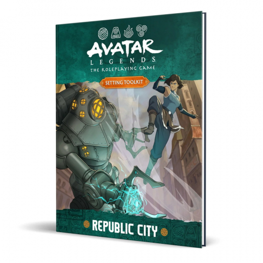 Avatar Legends RPG: Republic City i gruppen SÄLLSKAPSSPEL / Rollspel hos Spelexperten (MPGD06)