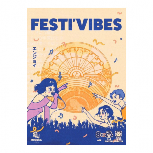 Festi'vibes i gruppen SÄLLSKAPSSPEL / Kortspel hos Spelexperten (MUS002)