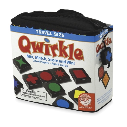 Qwirkle Travel Edition i gruppen SÄLLSKAPSSPEL / Familjespel hos Spelexperten (MW52132)