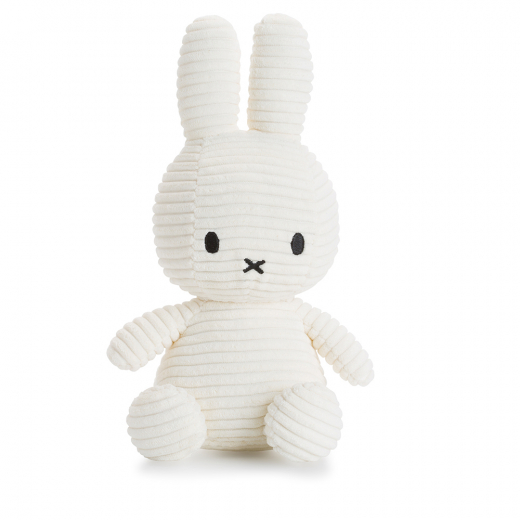 Miffy Corduroy - 23 cm, White i gruppen LEKSAKER / Gosedjur hos Spelexperten (MY200)