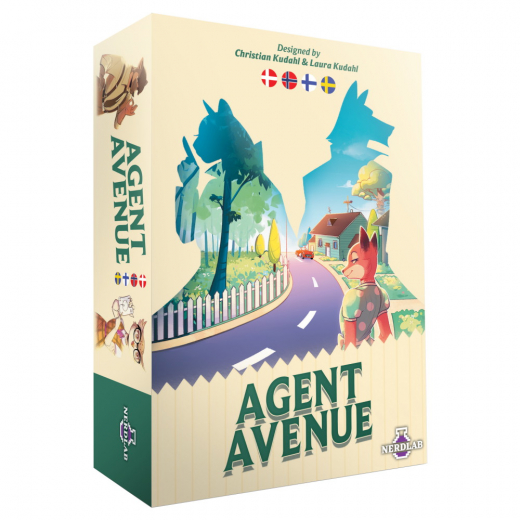 Agent Avenue (Swe) i gruppen SÄLLSKAPSSPEL / Kortspel hos Spelexperten (NERAAV0101NOR)