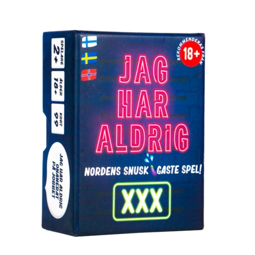 Jag Har Aldrig XXX i gruppen SÄLLSKAPSSPEL / Festspel hos Spelexperten (NG-00005)