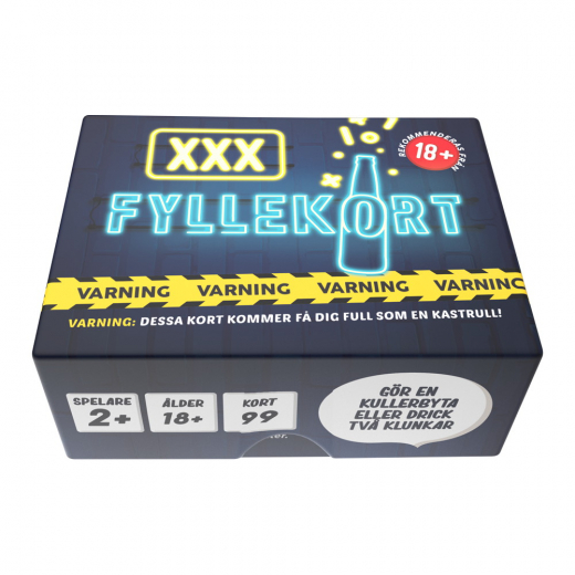 Fyllekort XXX i gruppen SÄLLSKAPSSPEL / Festspel hos Spelexperten (NG-00406)