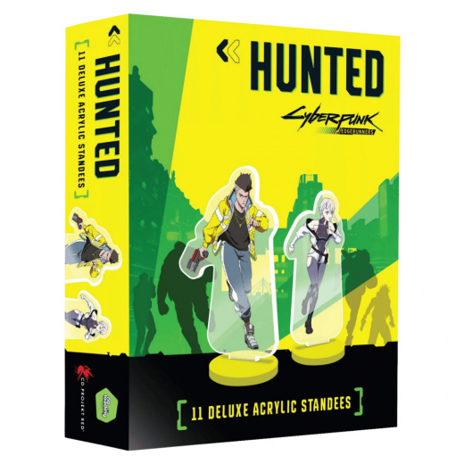 Cyberpunk: Edgerunners - Hunted: 11 Deluxe Acrylic Standees (Exp.) i gruppen SÄLLSKAPSSPEL / Tillbehör / Övriga hos Spelexperten (NLGCP02)