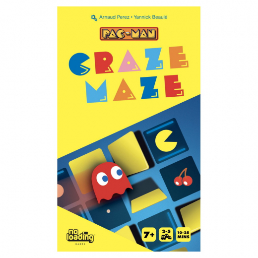 Pac-Man: Craze Maze i gruppen SÄLLSKAPSSPEL / Familjespel hos Spelexperten (NLGPM01)