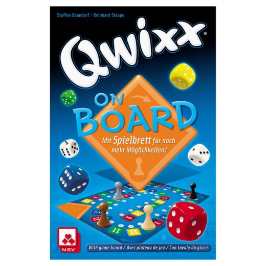 Qwixx on Board i gruppen SÄLLSKAPSSPEL / Familjespel hos Spelexperten (NSV8131)