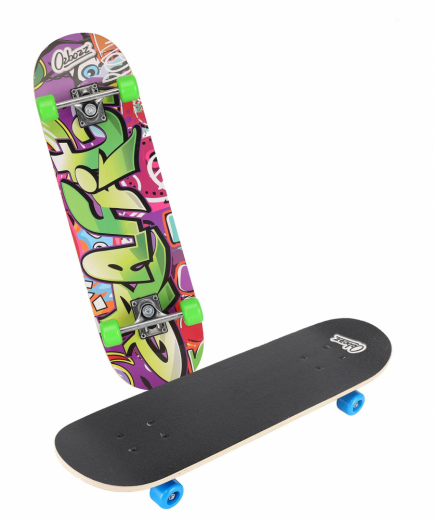 Skateboard Graffiti 70 cm i gruppen LEKSAKER / Cyklar / Skateboard hos Spelexperten (OFF-SV12330-G)