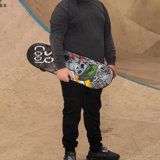 Skateboard Döskalle 70 cm i gruppen LEKSAKER / Cyklar / Skateboard hos Spelexperten (OFF-SV21495-D)