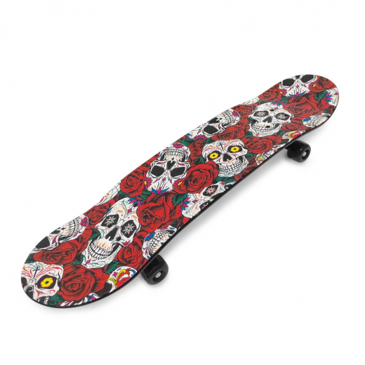 Skateboard Rosor 78 cm i gruppen LEKSAKER / Cyklar / Skateboard hos Spelexperten (OFF-SV21496-R)