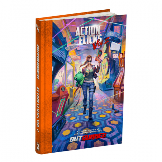 Outgunned RPG: Action Flicks Vol. 2 i gruppen SÄLLSKAPSSPEL / Rollspel hos Spelexperten (OG006EN)