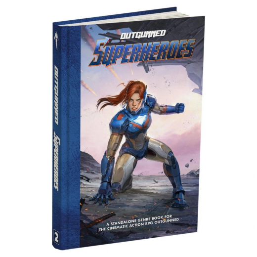 Outgunned RPG: Superheroes i gruppen SÄLLSKAPSSPEL / Rollspel / Outgunned RPG hos Spelexperten (OGS001EN)