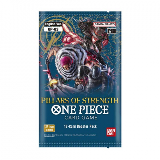 One Piece Card Game: Pillars of Strength Booster i gruppen  hos Spelexperten (OPCG03)