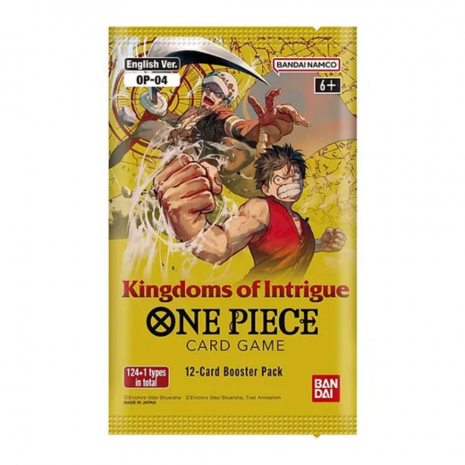 One Piece Card Game: Kingdoms of Intrigue Booster i gruppen SÄLLSKAPSSPEL / Kortspel hos Spelexperten (OPCG04)