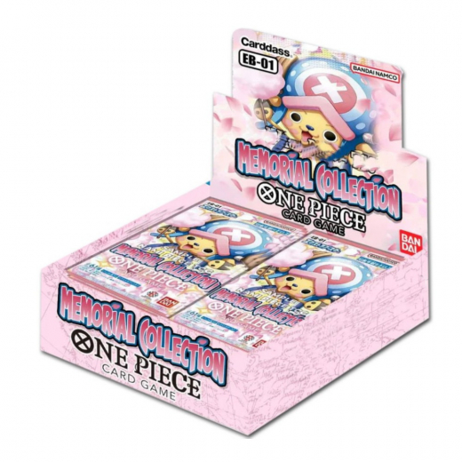 One Piece Card Game: Extra Booster - Memorial Collection Display i gruppen  hos Spelexperten (OPCG06B-DIS)