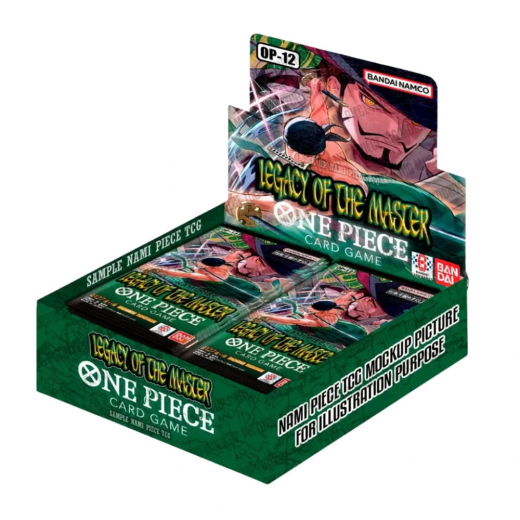 One Piece Card Game: Legacy of the Master Booster Display OP12 i gruppen SÄLLSKAPSSPEL / Kortspel hos Spelexperten (OPCG12-DIS)