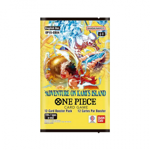 One Piece Card Game: Adventure on Kami’s Island Booster Pack OP15 i gruppen SÄLLSKAPSSPEL / Kortspel hos Spelexperten (OPCG15-BOS)