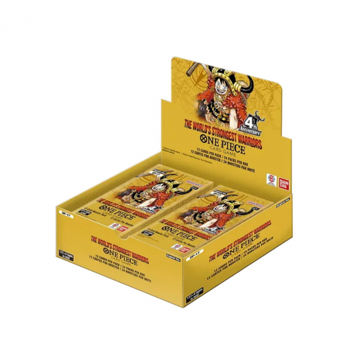 One Piece Card Game: World's Strongest Warriors Booster Display OP17 i gruppen SÄLLSKAPSSPEL / Kortspel hos Spelexperten (OPCG17-DIS)