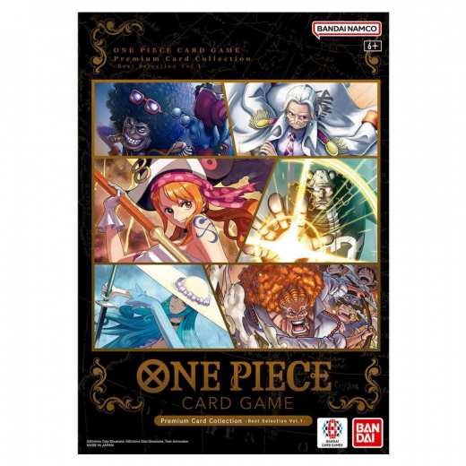 One Piece Card Game: Premium Card Collection - Best Selection i gruppen SÄLLSKAPSSPEL / Kortspel hos Spelexperten (OPCG2716)