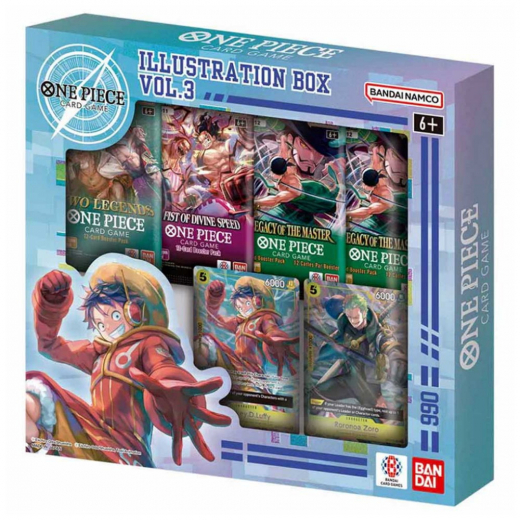One Piece Card Game: Illustration Box Vol. 3 IB-03 i gruppen SÄLLSKAPSSPEL / Kortspel hos Spelexperten (OPCGIB03)