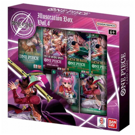 One Piece Card Game: Illustration Box Vol. 4 IB-04 i gruppen SÄLLSKAPSSPEL / Kortspel hos Spelexperten (OPCGIB04)