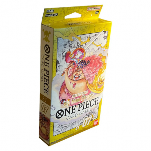 One Piece Card Game: Big Mom Pirates Starter Deck i gruppen SÄLLSKAPSSPEL / Kortspel hos Spelexperten (OPCGST07)