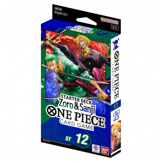 One Piece Card Game: Zoro & Sanji Starter Deck i gruppen SÄLLSKAPSSPEL hos Spelexperten (OPCGST12)