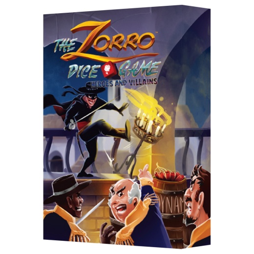 The Zorro Dice Game: Heroes and Villains (Exp.) i gruppen SÄLLSKAPSSPEL / Strategispel hos Spelexperten (OWG1011)
