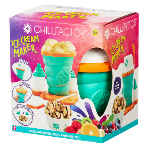 Chillfactor Ice Cream Maker i gruppen LEKSAKER / Experiment & teknik hos Spelexperten (P-07668)