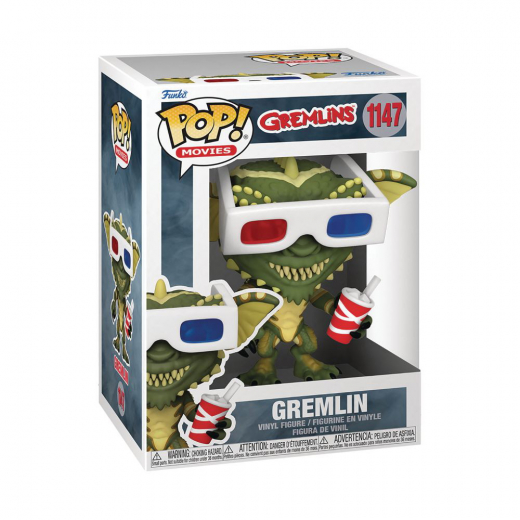 Funko POP! Gremlins-Gremlin with 3D Glasses #1147 i gruppen LEKSAKER / Figurer och lekset / Funko POP! hos Spelexperten (P-49831)