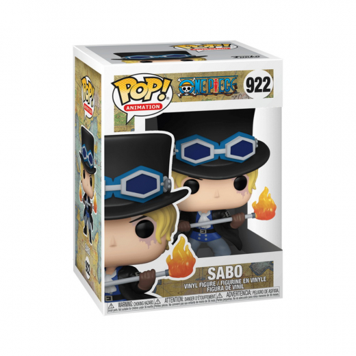 Funko POP! One Piece Sabo #922 i gruppen LEKSAKER / Figurer och lekset / Funko POP! hos Spelexperten (P-54461)