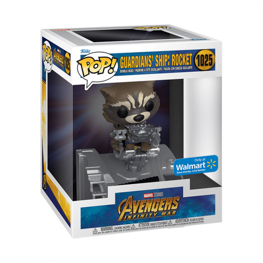 Funko POP! Guardians Ship: Rocket #1025 i gruppen LEKSAKER / Figurer och lekset / Funko POP! hos Spelexperten (P-63211)